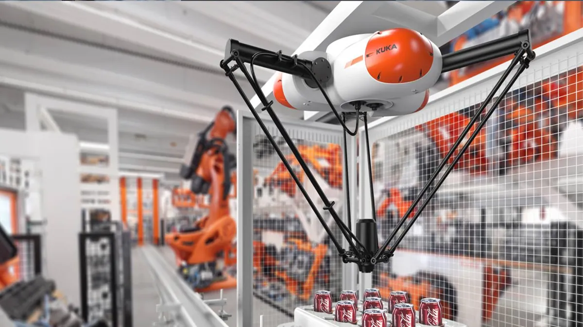 KR 3 D1200 官方产品实拍(KUKA 官网)