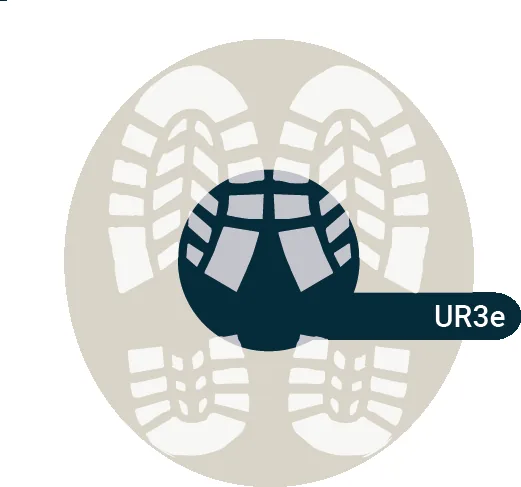 UR3e 占地阴影